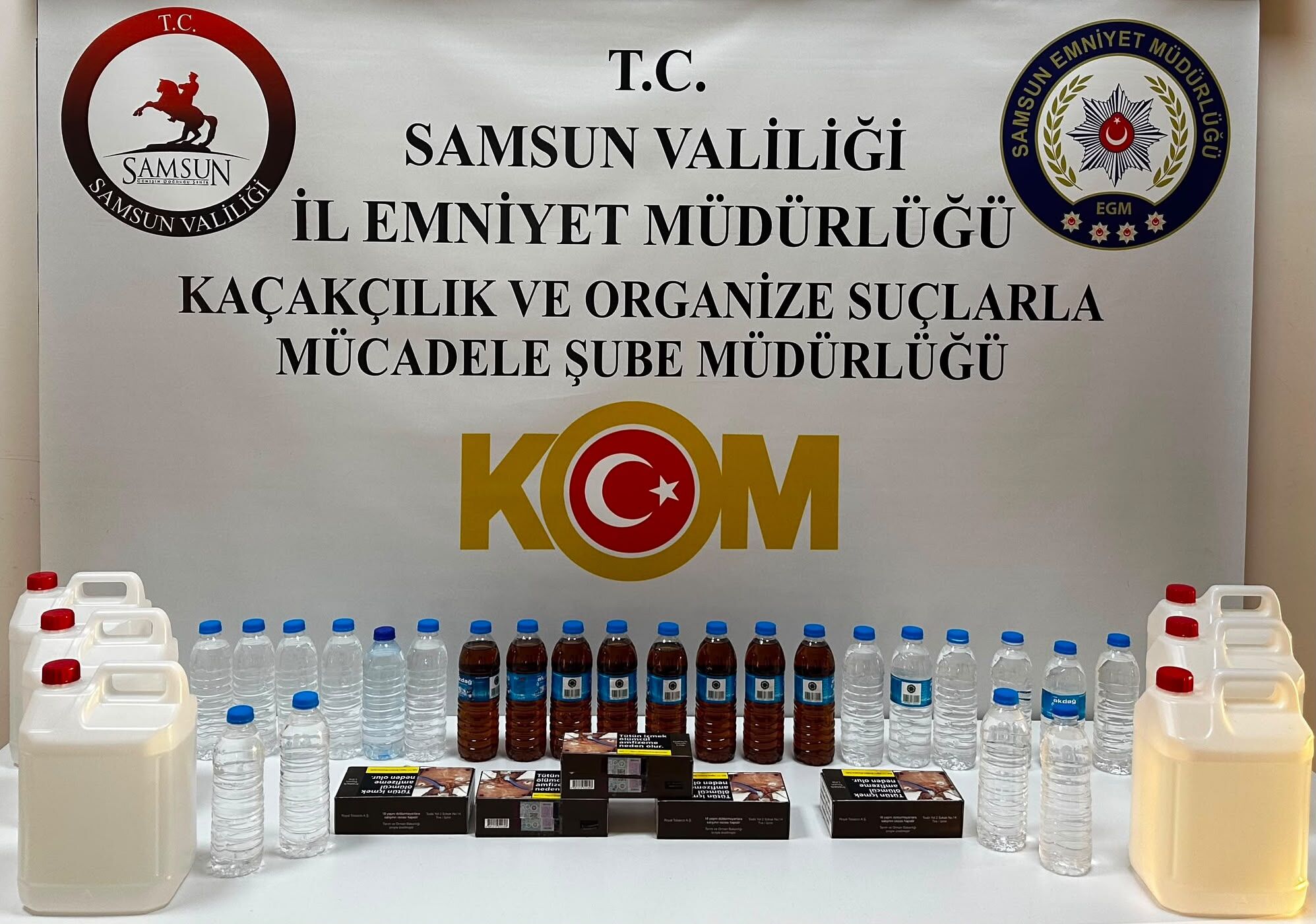Samsun Haber: Samsun'da kaçakçılığa darbe! 3 şüpheli yakalandı