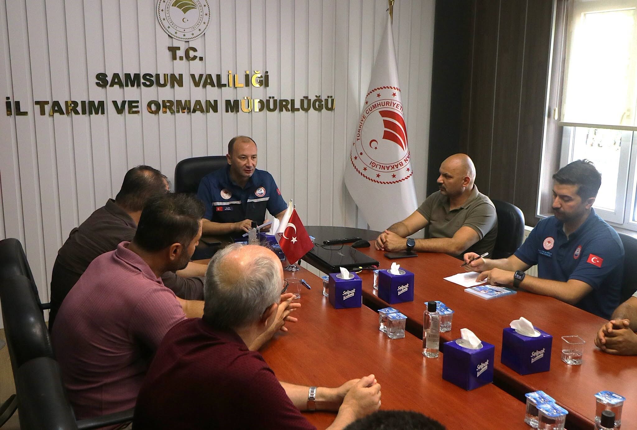Samsun Haber. Samsun’da balıkçılara av sezonu öncesi bilgilendirme