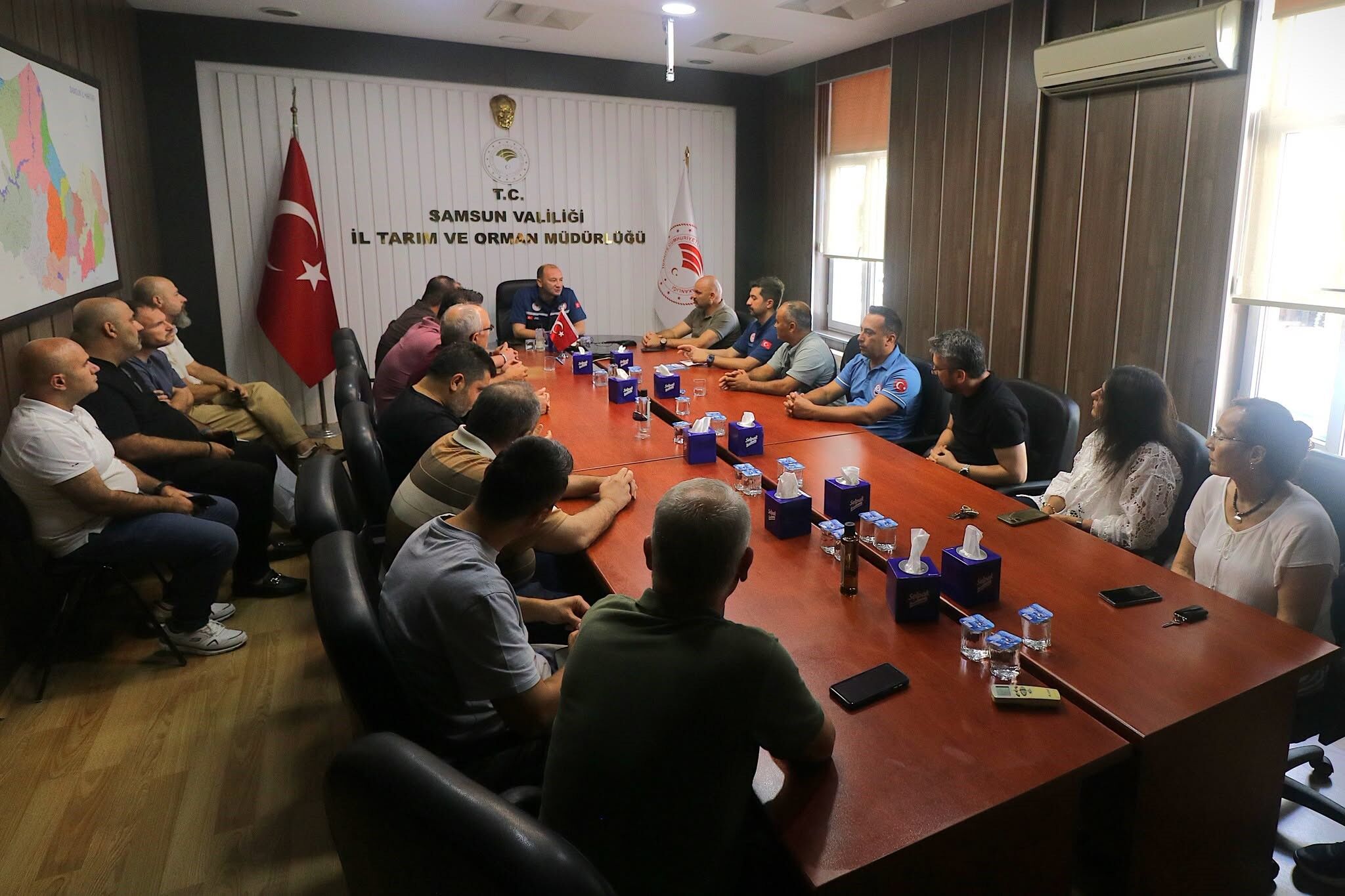 Samsun Haber. Samsun’da balıkçılara av sezonu öncesi bilgilendirme