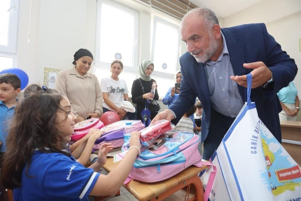 Samsun Haber: Samsun’da birinci sınıfların sıralarında Canik Belediyesi sürprizi