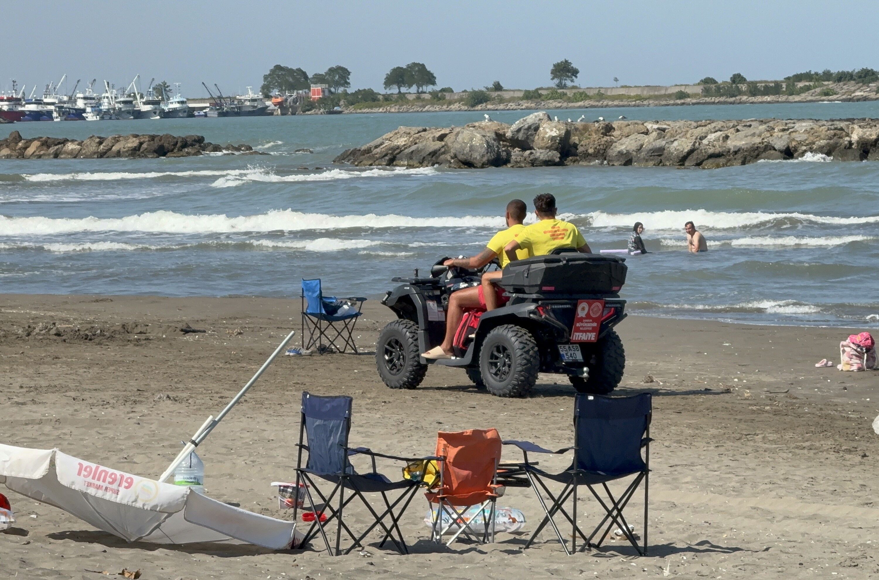 Samsun Haber: Samsun’da denizde peş peşe can pazarı! 4 kişi hastanede