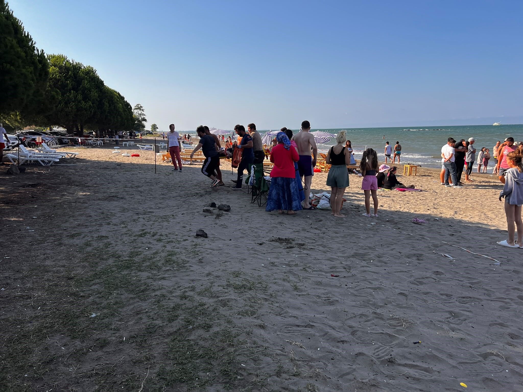 Samsun Haber: Samsun’da denize giren anne ve 2 kızı boğuluyordu!