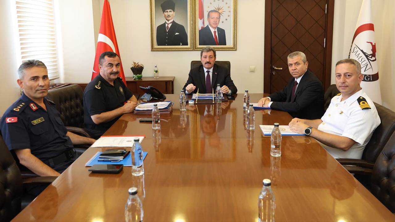 Samsun Haber: Samsun’da güvenlik gündemi masaya yatırıldı
