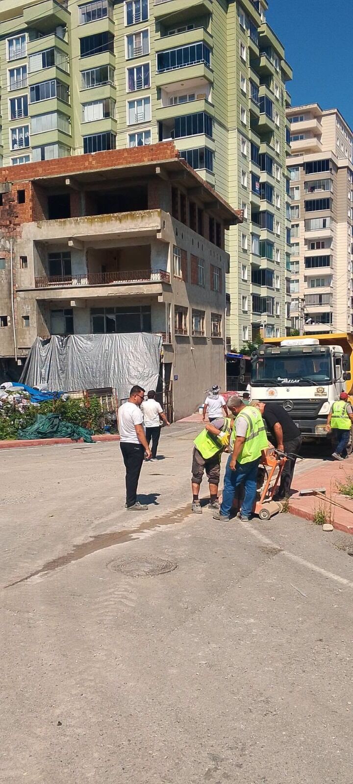 Samsun Haber: Samsun’da o mahallede altyapı seferberliği