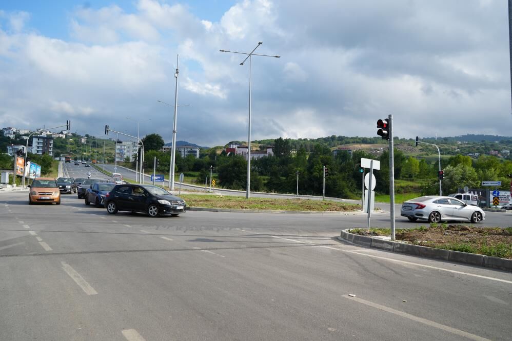Samsun Haber: Samsun’da kazaların yaşandığı kavşağa trafik ışığı takıldı