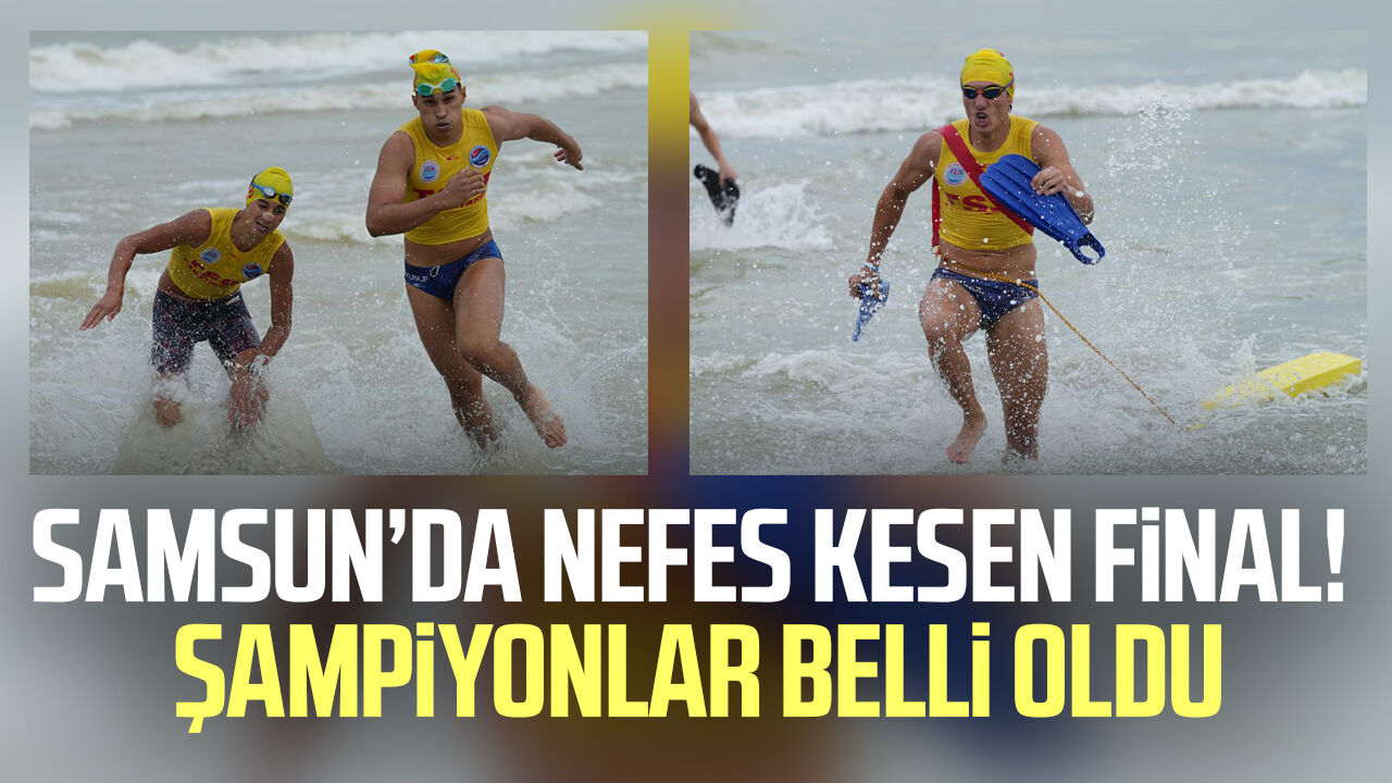 Samsun’da nefes kesen final! Şampiyonlar belli oldu