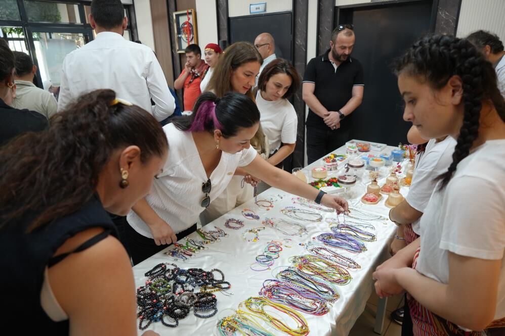 Samsun Haber:Samsun'da özel öğrencilerin emeği mutluluğa dönüştü