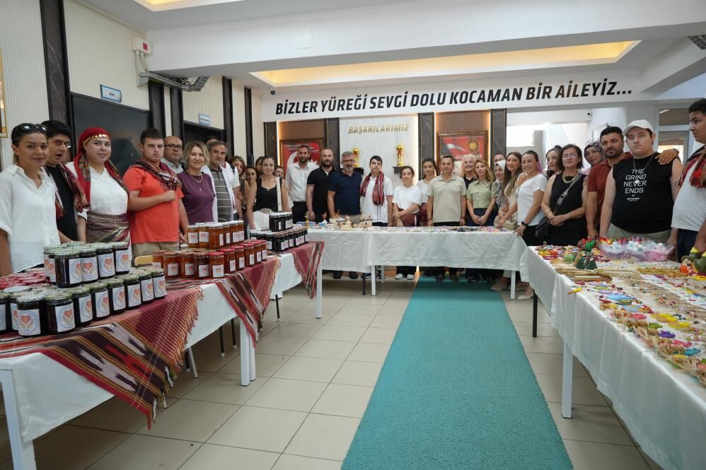 Samsun Haber:Samsun'da özel öğrencilerin emeği mutluluğa dönüştü