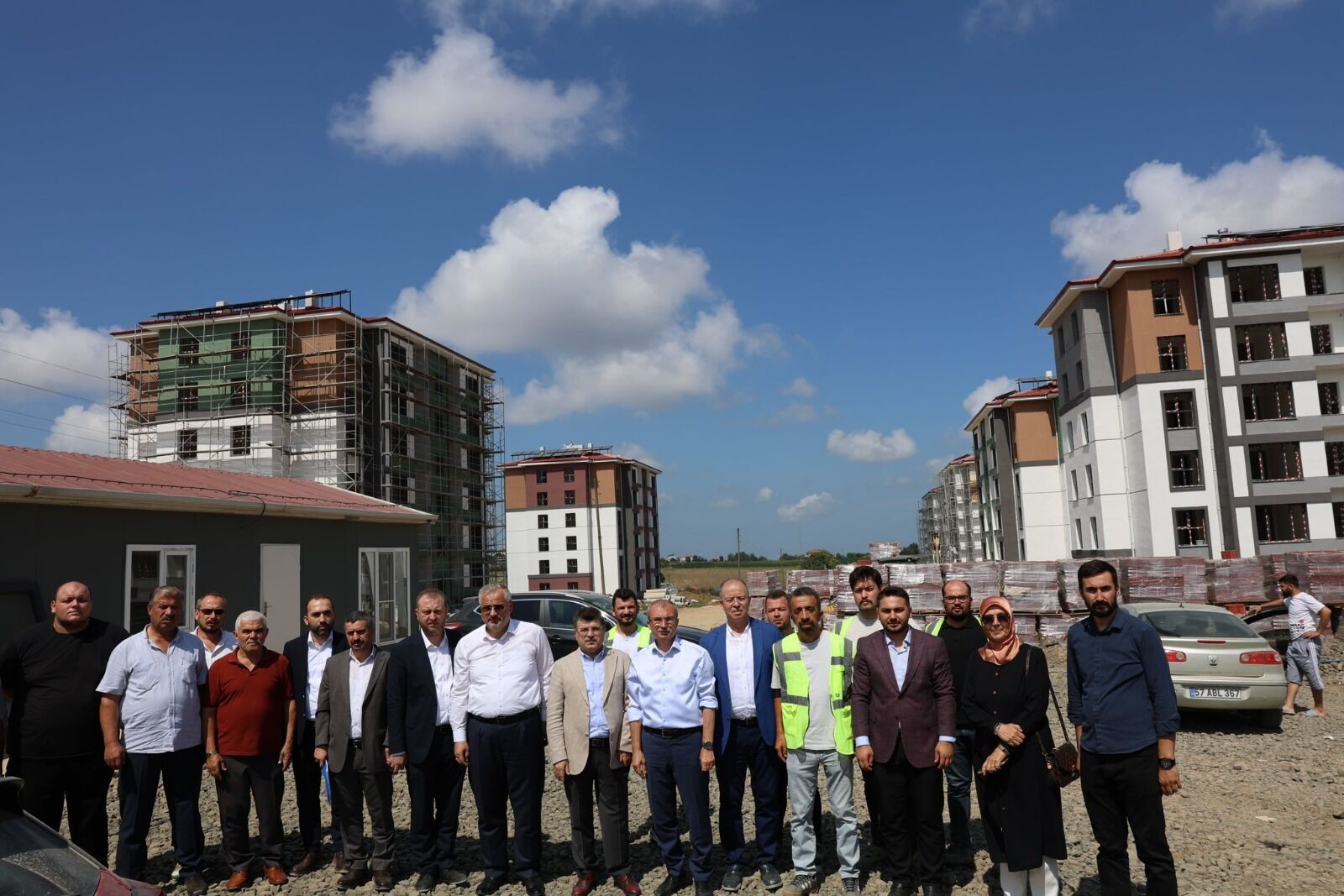 Samsun Haber: Orhan Kırcalı TOKİ konutlarındaki çalışmaları yerinde inceledi