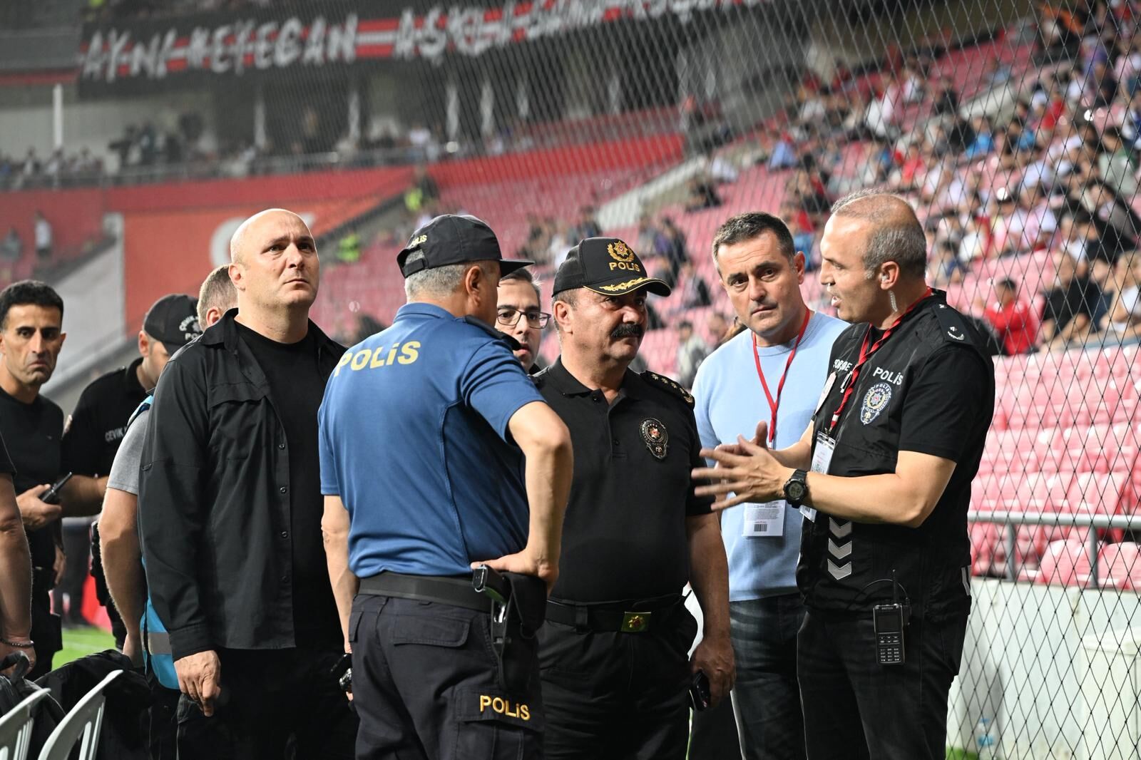 Samsunspor-Fenerbahçe maçı öncesi güvenlik denetimi