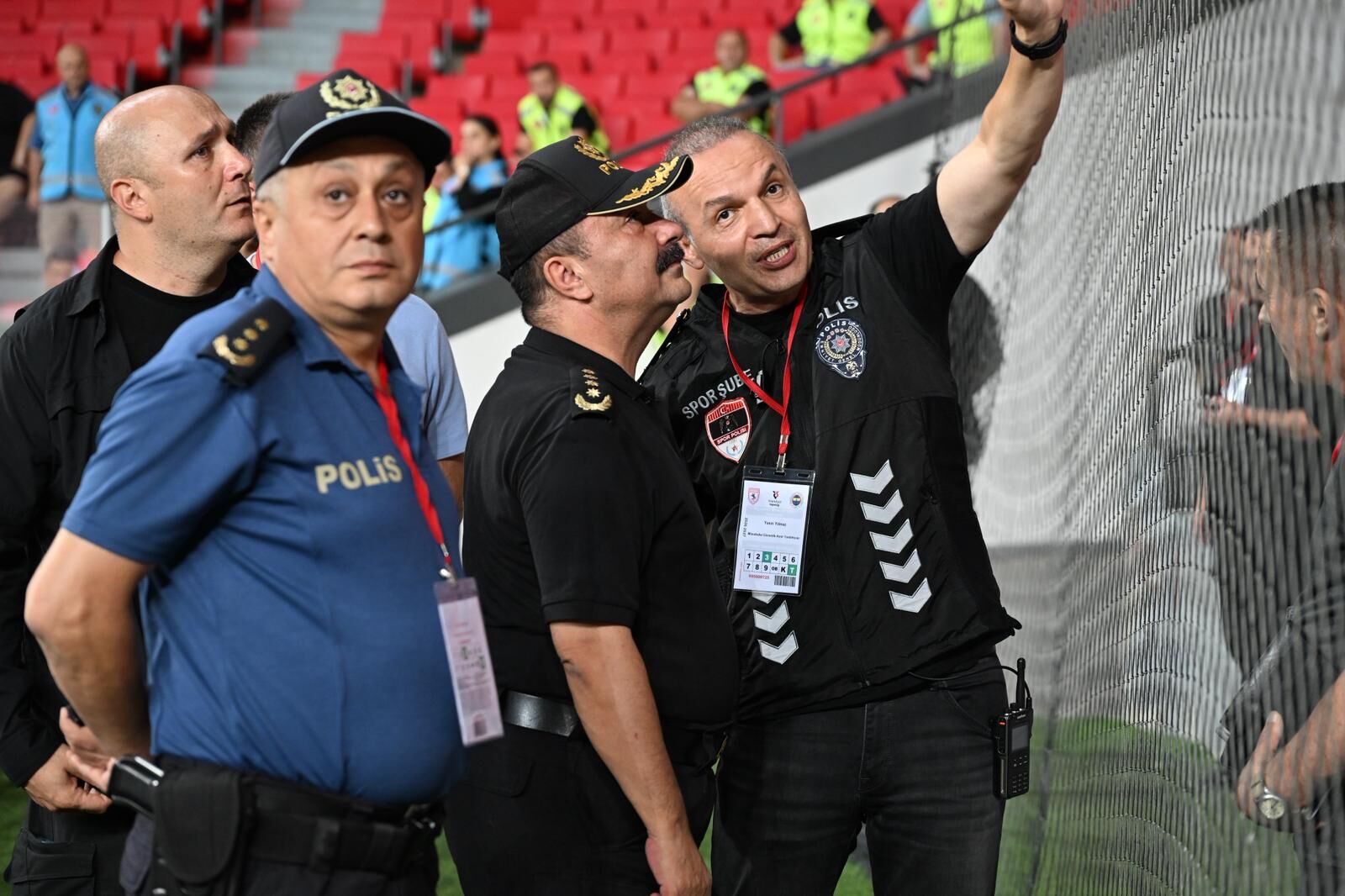 Samsunspor-Fenerbahçe maçı öncesi güvenlik denetimi