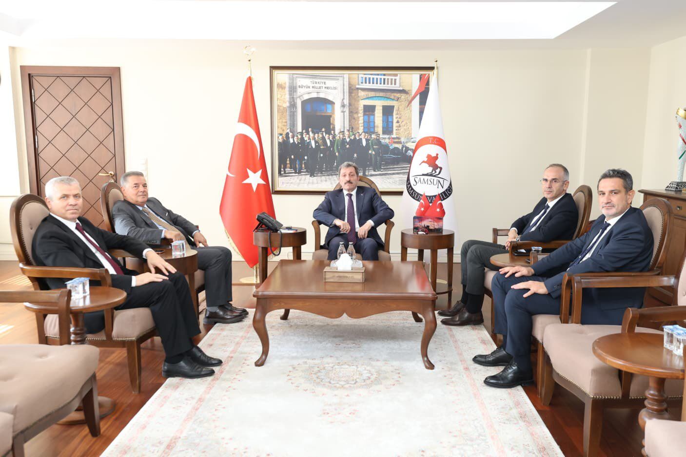 Samsunspor Haber: Samsunspor Yönetiminden Vali Tavlı'ya Ziyaret