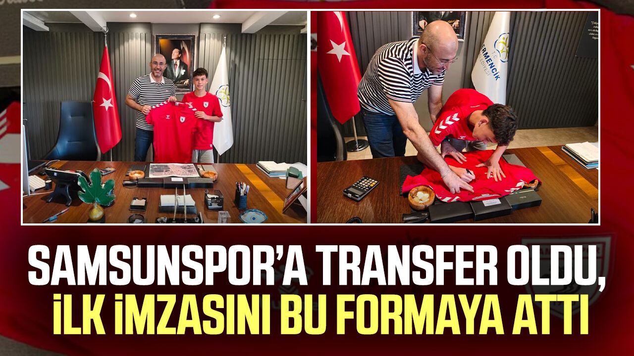 Samsunspor Haber: Samsunspor’a transfer oldu, ilk imzasını bu formaya attı