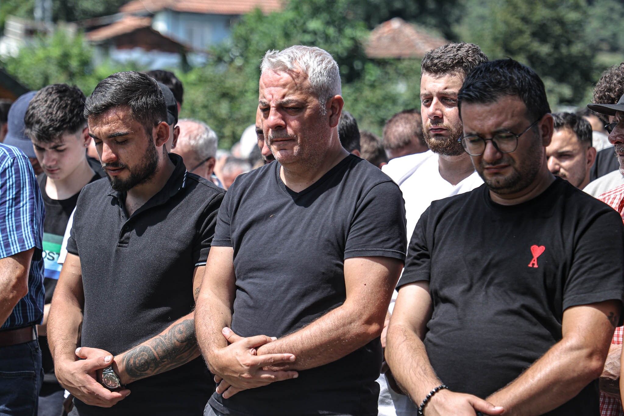 Samsunspor haber: Samsunspor’da acı kayıp! Futbolcular cenazeye katıldı