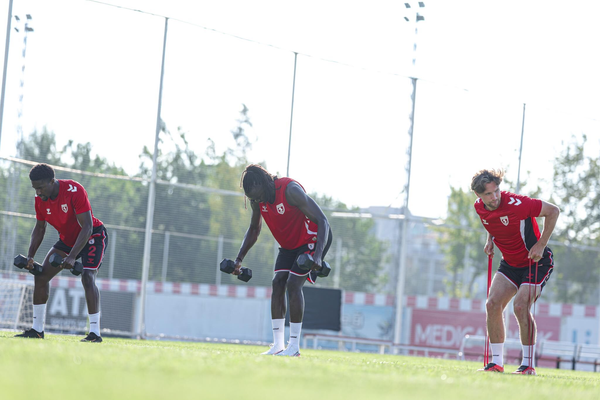Samsunspor haber: Samsunspor'dan antrenman paylaşımı! Tempo arttı