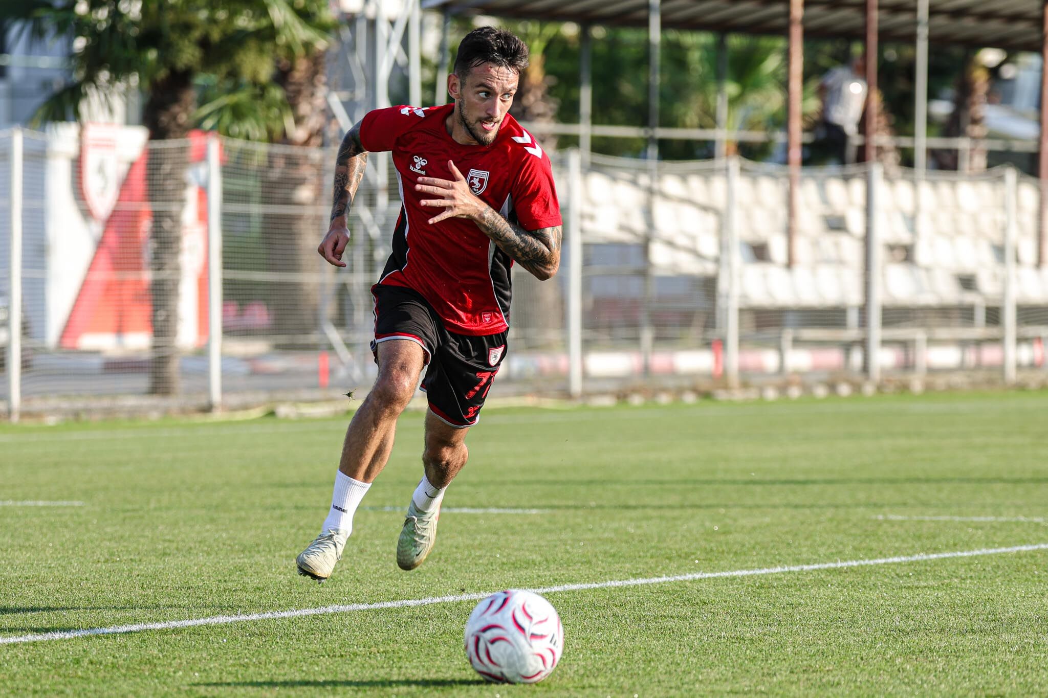 Samsunspor haber: Samsunspor'dan antrenman paylaşımı! Tempo arttı