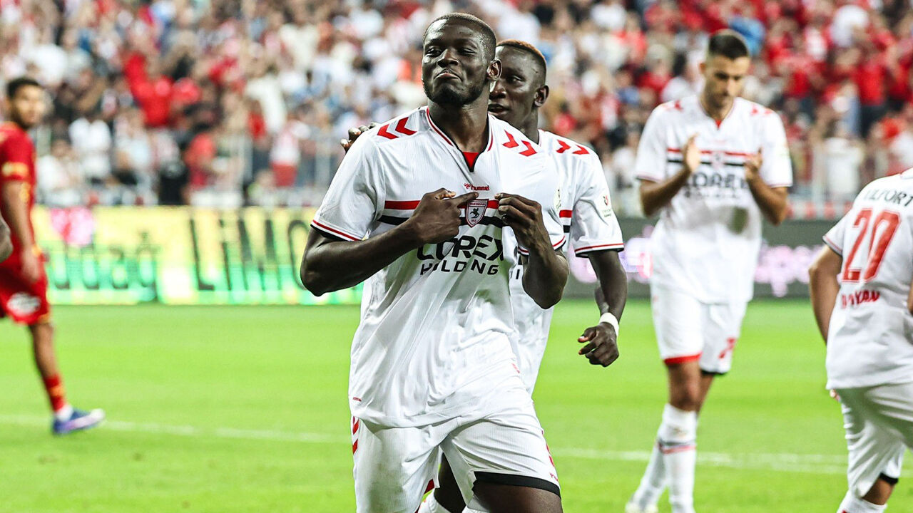 samsunspor haber: Samsunsporlu Mouandilmadji Avrupa’yı salladı!