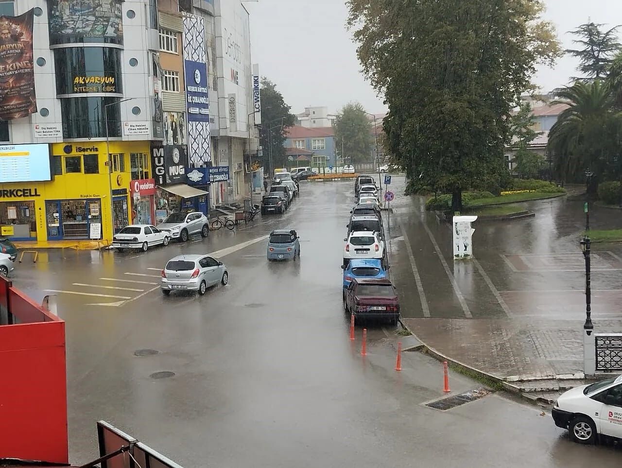 Samsun Haber: Samsun’u sağanak yağış vurdu!