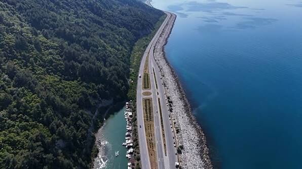 Samsun Haber: Sinop-Samsun yolunda yol çalışması! Karayolları duyurdu