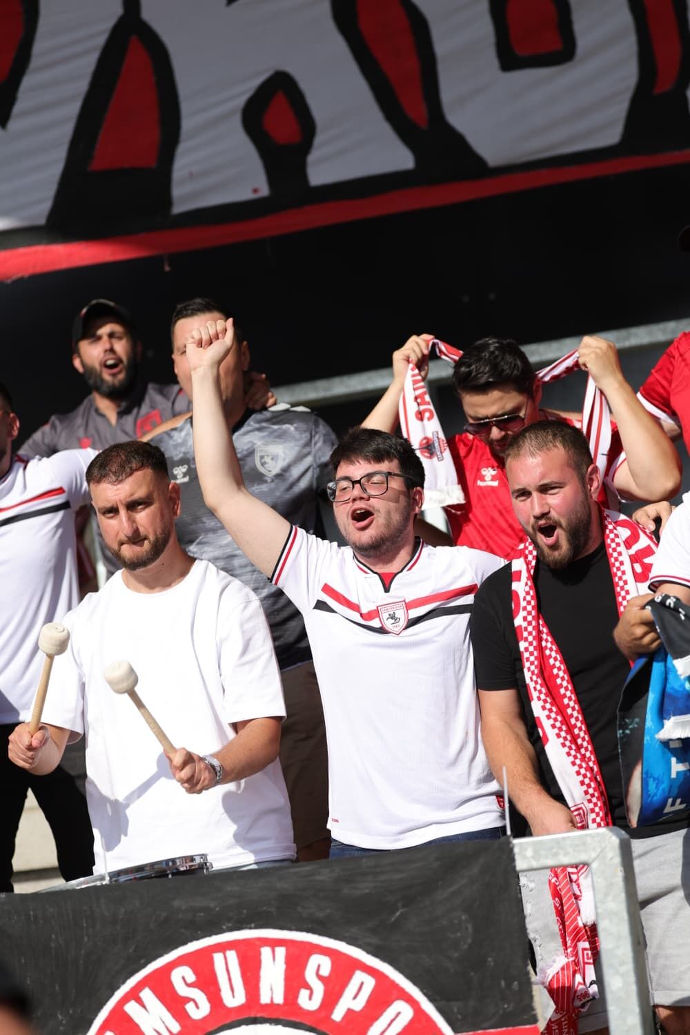 Samsunspor Haber: Samsunspor Westerlo maçında taraftardan tam destek