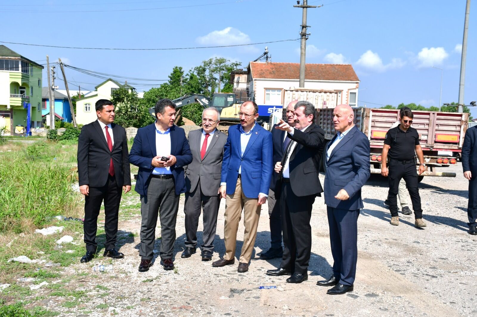 samsun haber Dr. Mehmet Muş'tan Terme çıkarması: Yatırımları tek tek inceledi