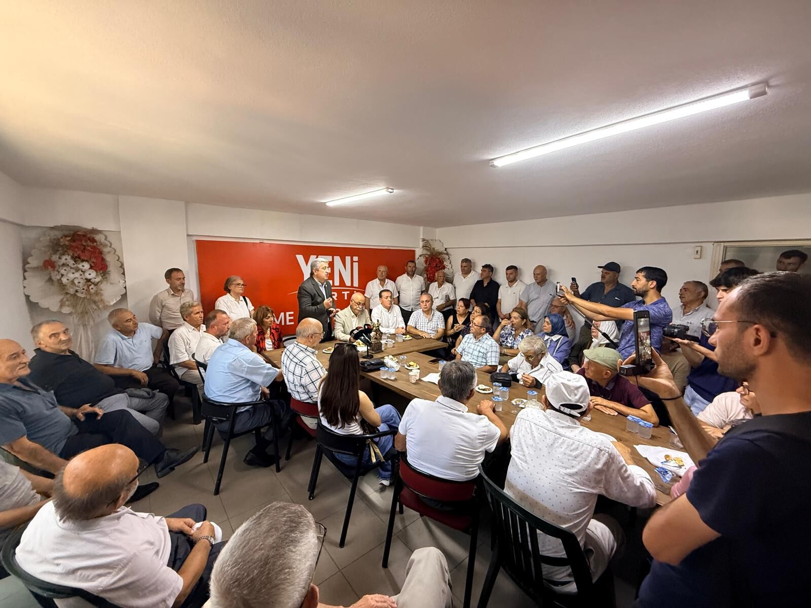 SAMSUN HABER Yeni Parti'den Terme'de üye katılım programı