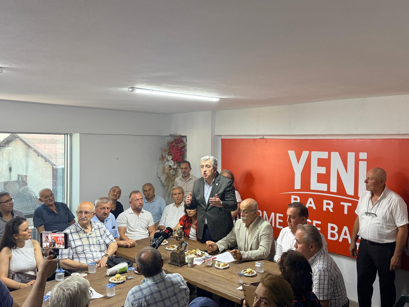 SAMSUN HABER Yeni Parti'den Terme'de üye katılım programı