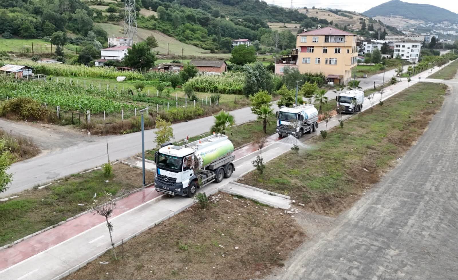 Samsun Haber: Tekkeköy'de temiz yaşam için yoğun mesai