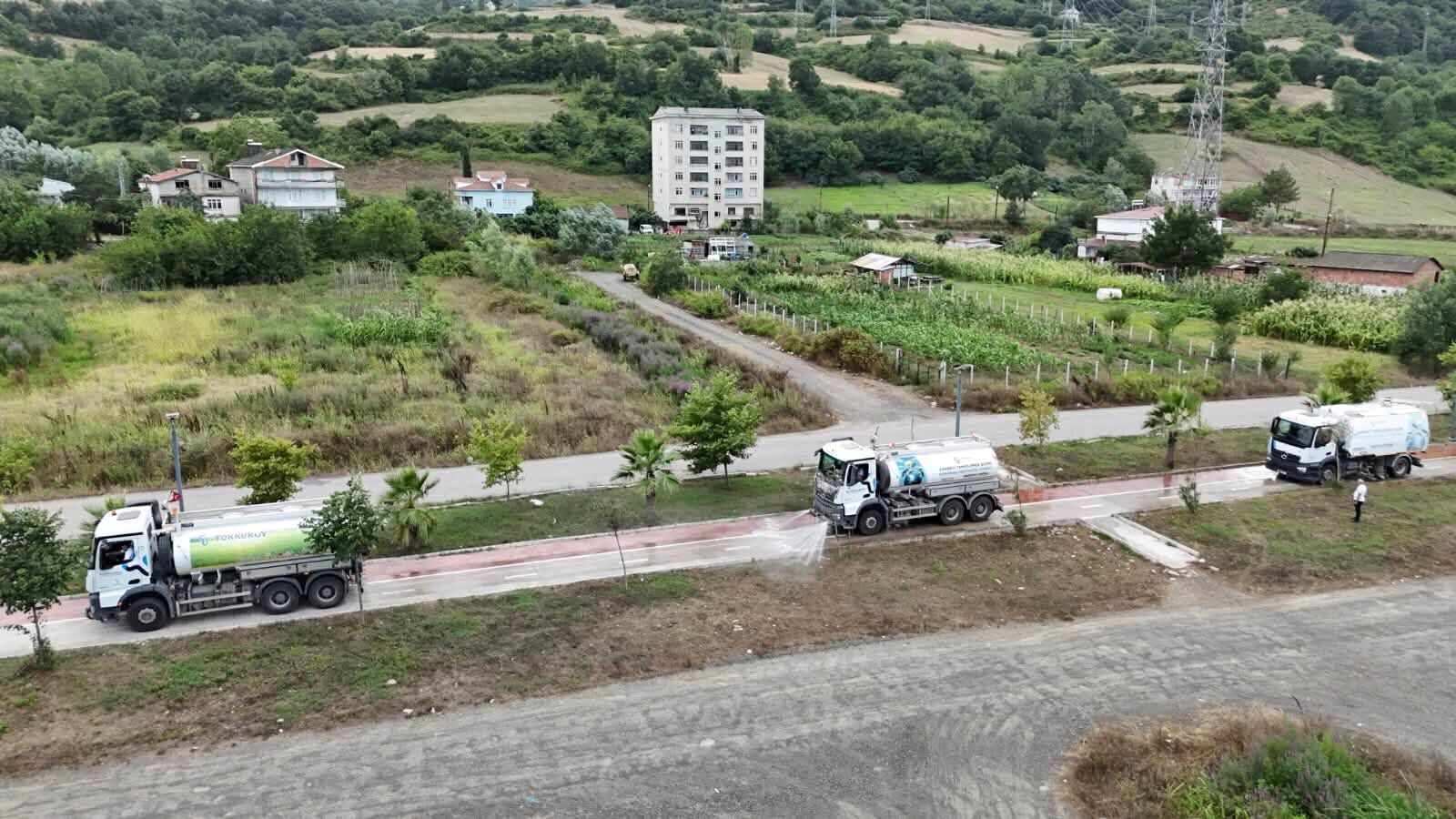 Samsun Haber: Tekkeköy'de temiz yaşam için yoğun mesai