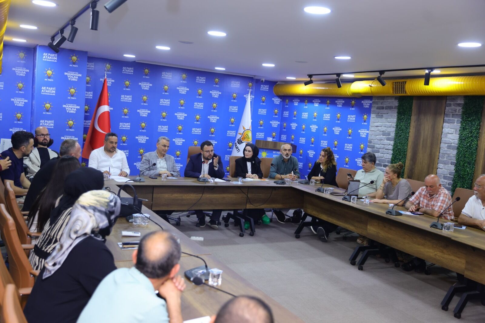 Samsun Haber: İhsan Kurnaz'dan teşkilat ziyareti
