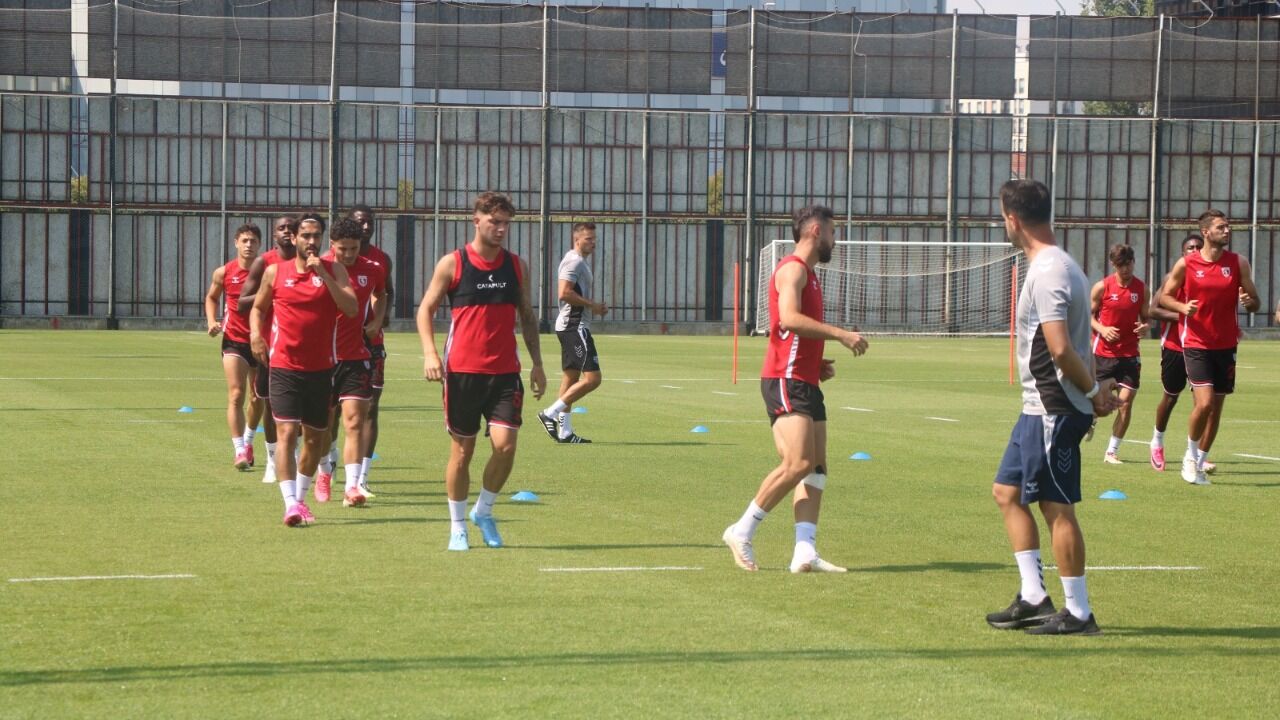 Samsunspor'da yeni sezon mesaisi! Hazırlıklar tam gaz