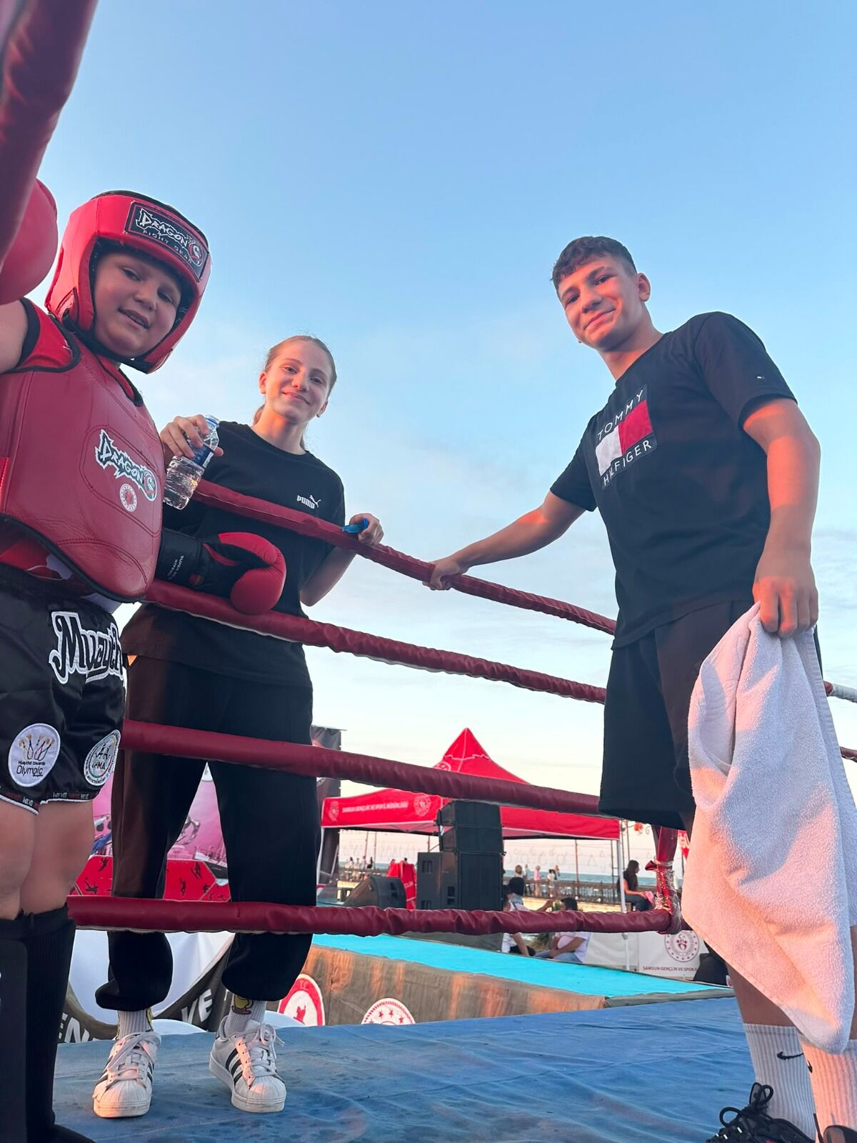 Samsun'da Muay Thai heyecanı: Madalya ve kupalar sahiplerini buldu