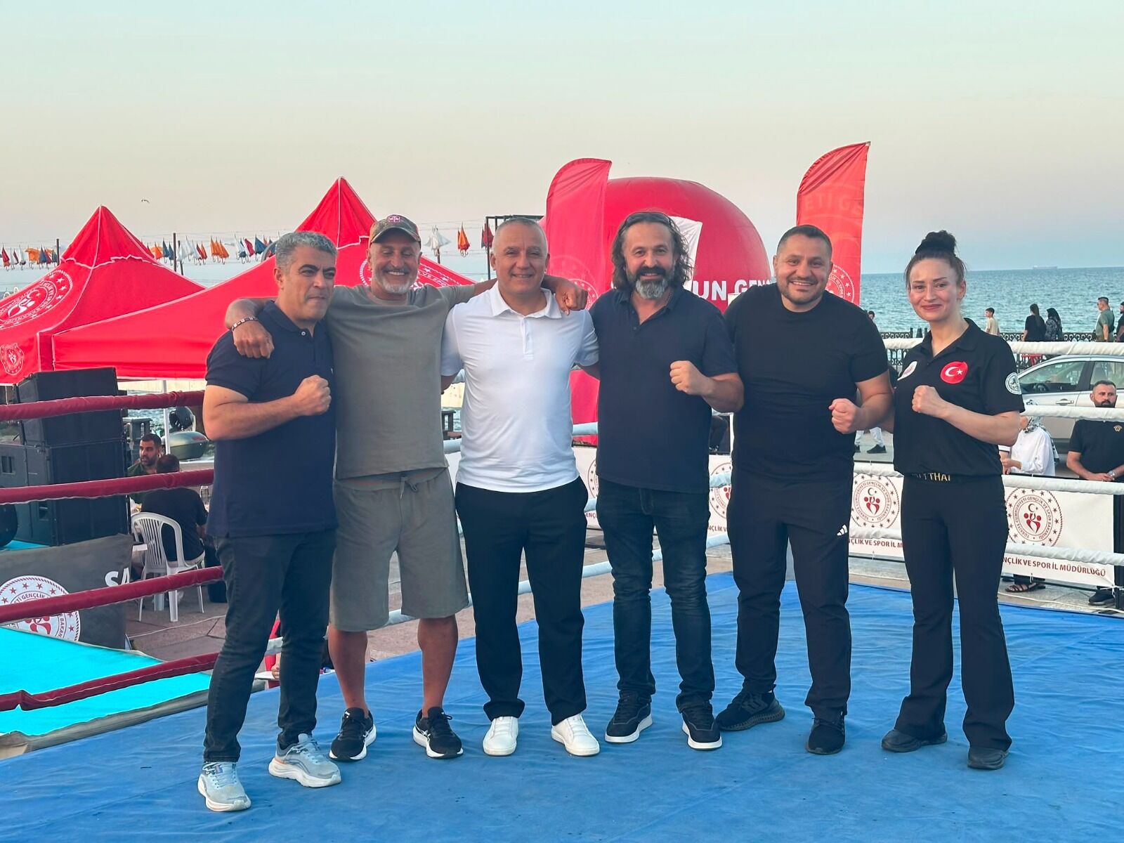 Samsun'da Muay Thai heyecanı: Madalya ve kupalar sahiplerini buldu