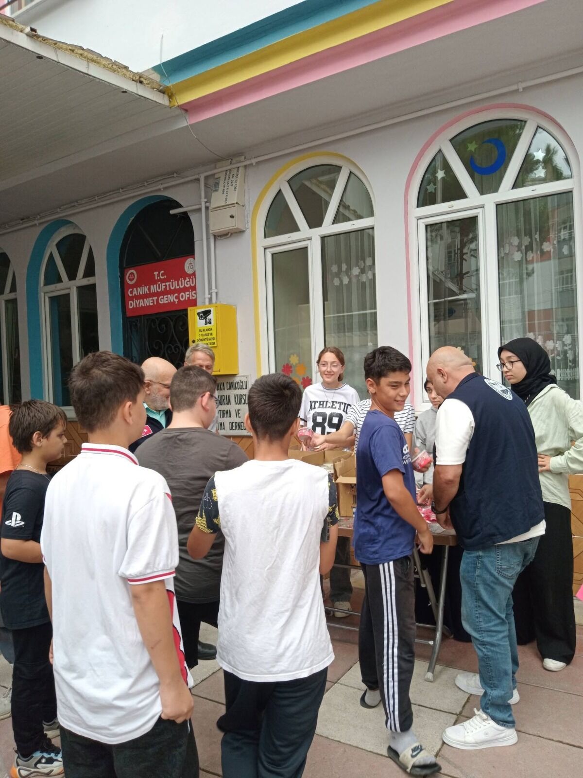 samsun haber Samsun'da çocukların yüzünü güldüren destek!