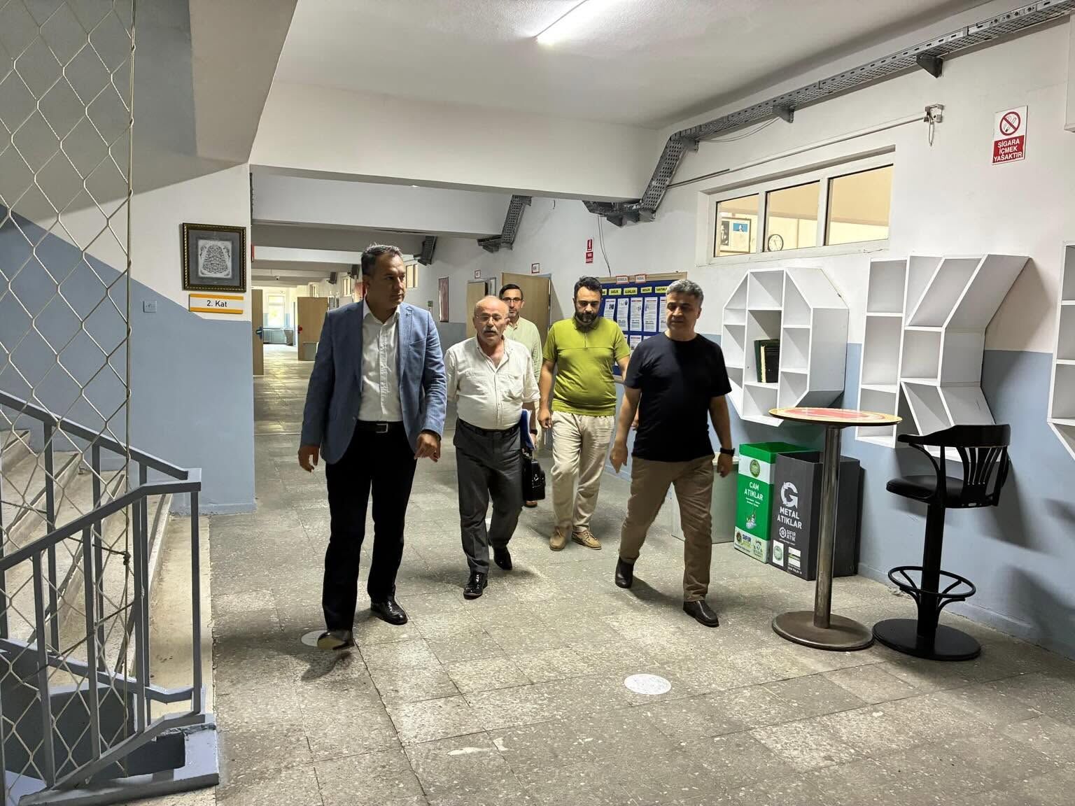 SAMSUN HABER: Çarşamba'da okullar mercek altında: Hazırlıklar incelendi