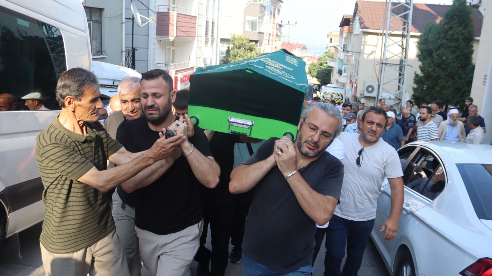 Samsun'da acı veda: Emir Ulaş Usta son yolculuğuna uğurlandı