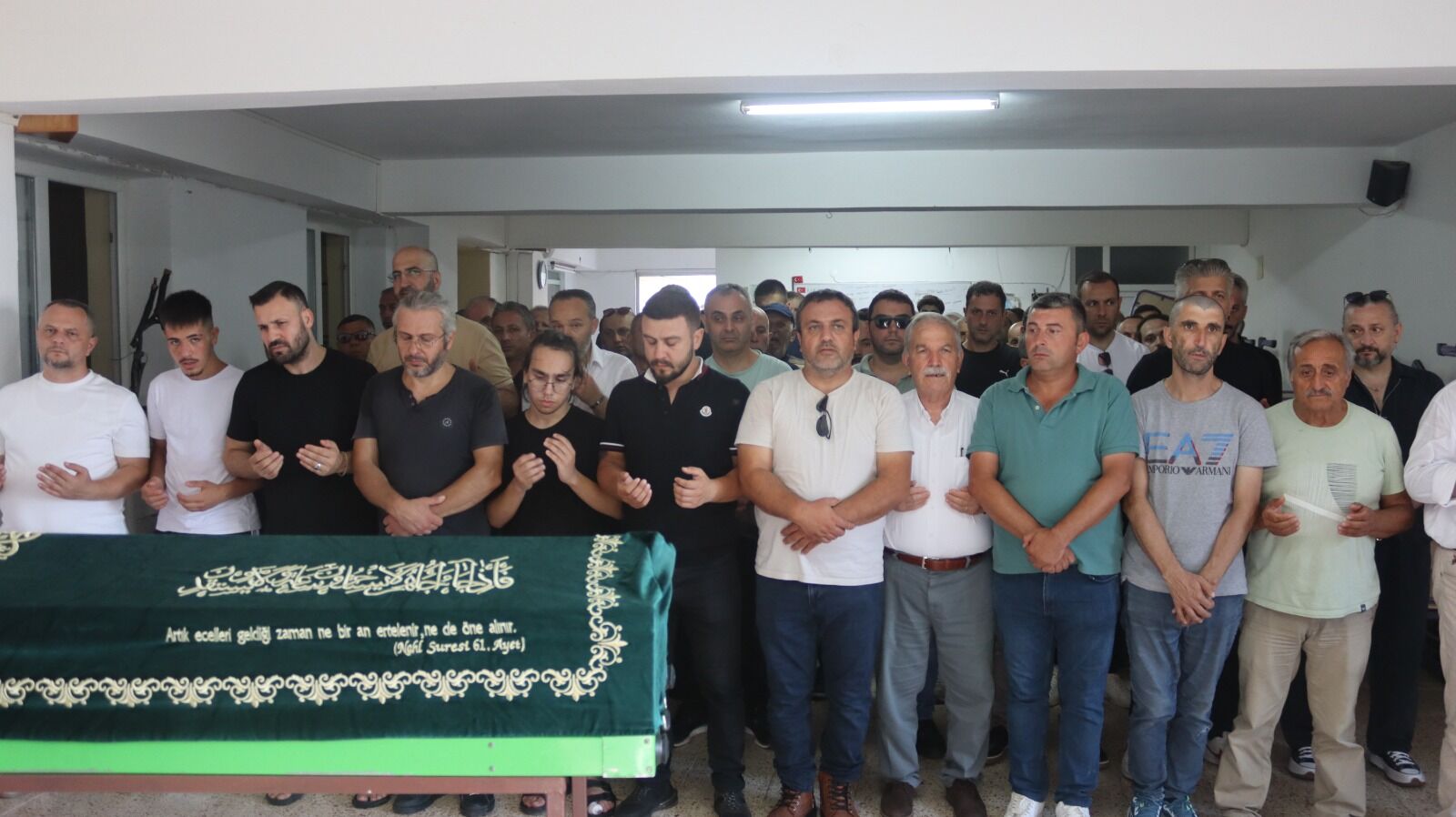 Samsun Haber: Samsun'da acı veda: Emir Ulaş Usta son yolculuğuna uğurlandı