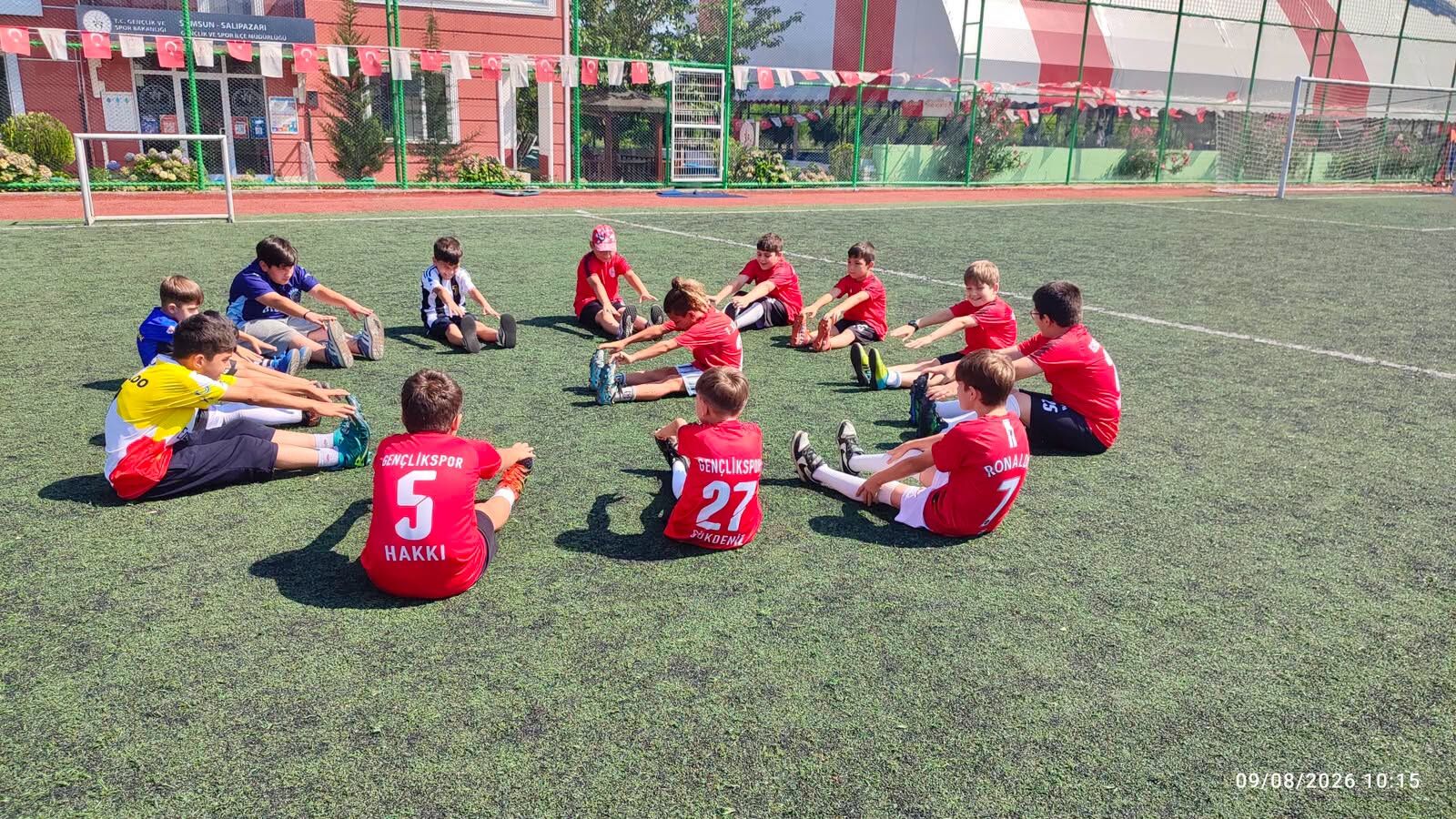 SAMSUN HABER: Salıpazarı'nda ücretsiz spor seferberliği