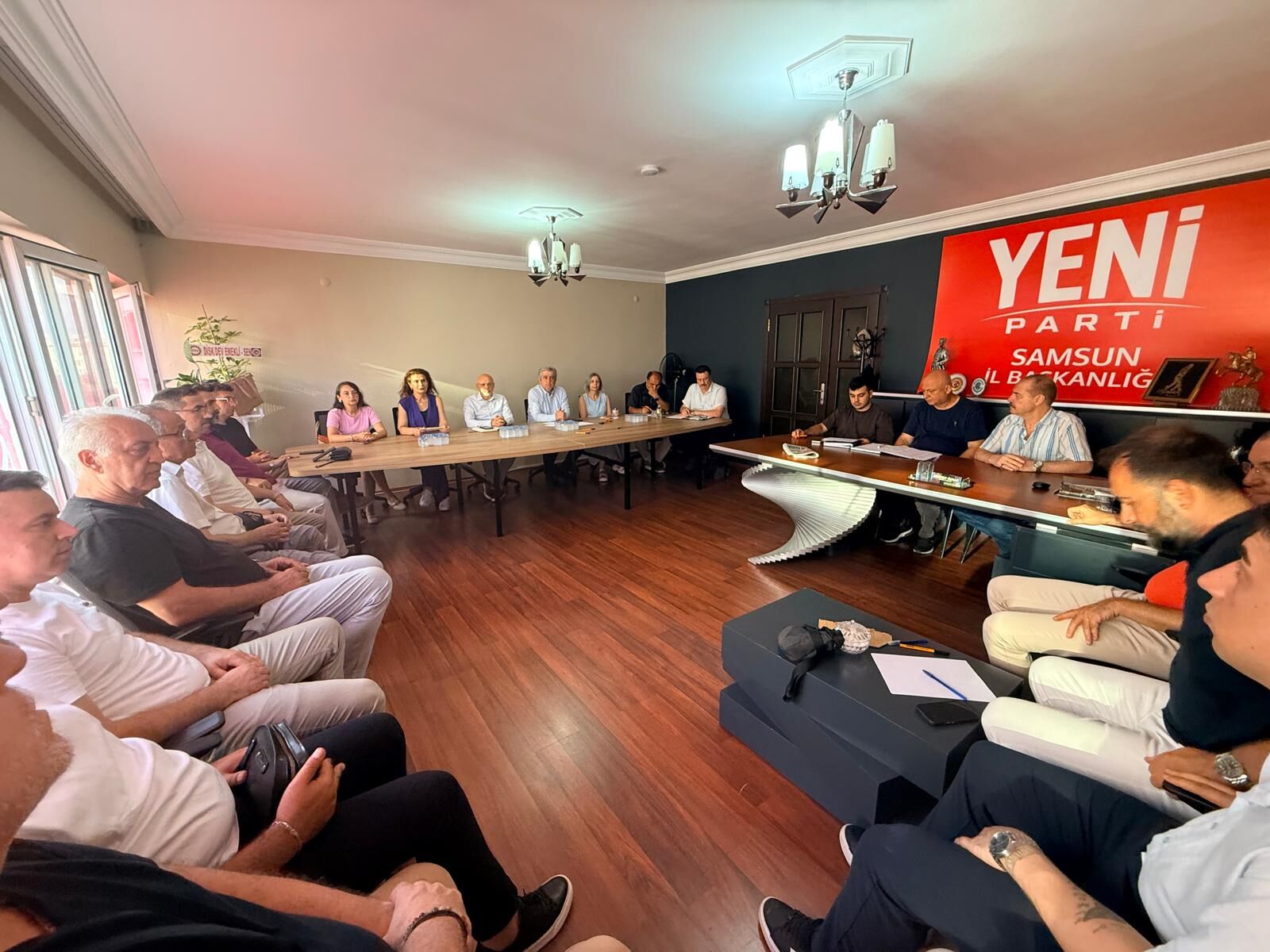samsun haber: Yeni Parti'de Samsun mesaisi: "Geleceği birlikte öreceğiz"