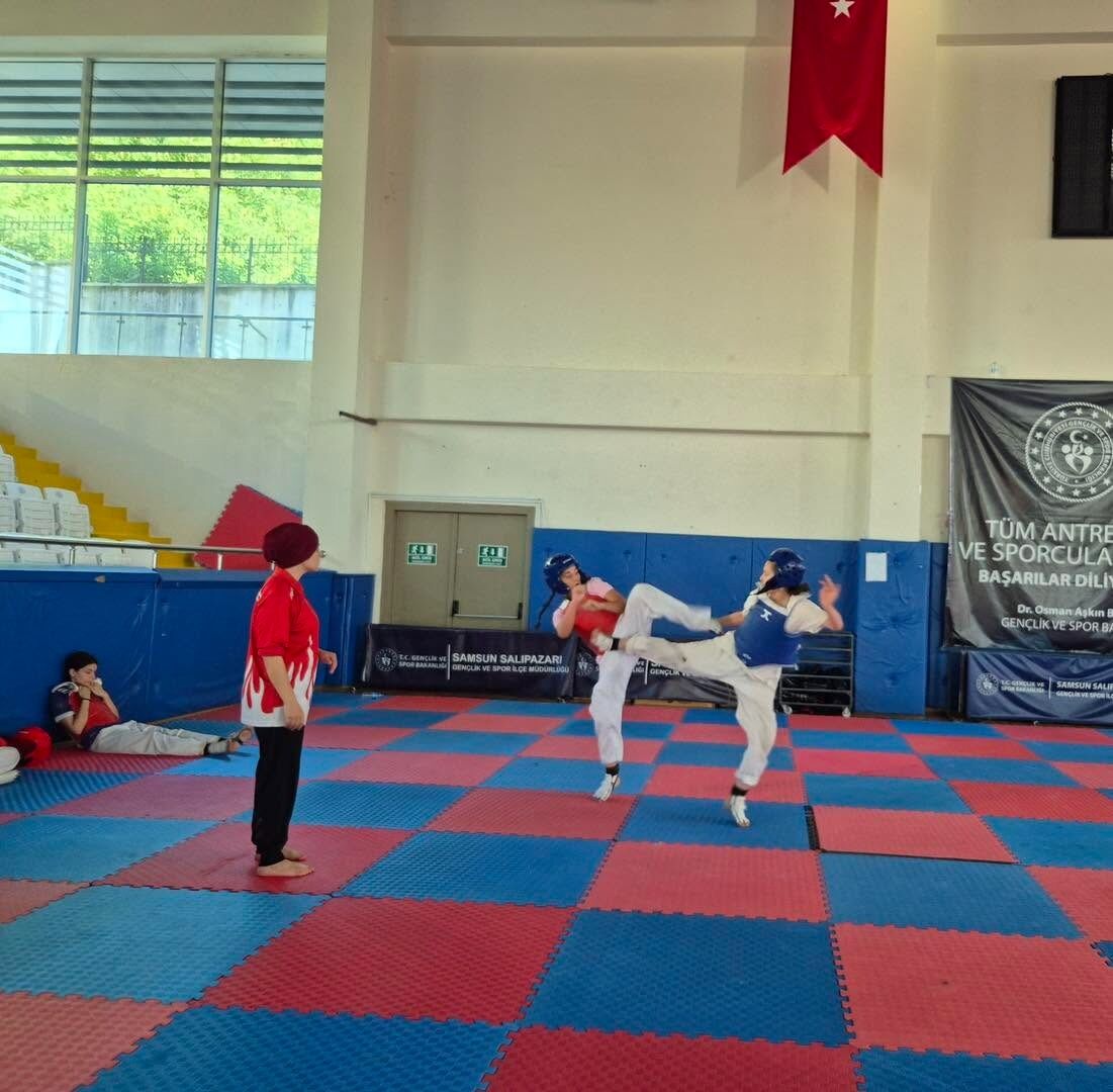 samsun haber: Salıpazarı’nda gençler spora doyuyor: 10 branşta ücretsiz eğitim