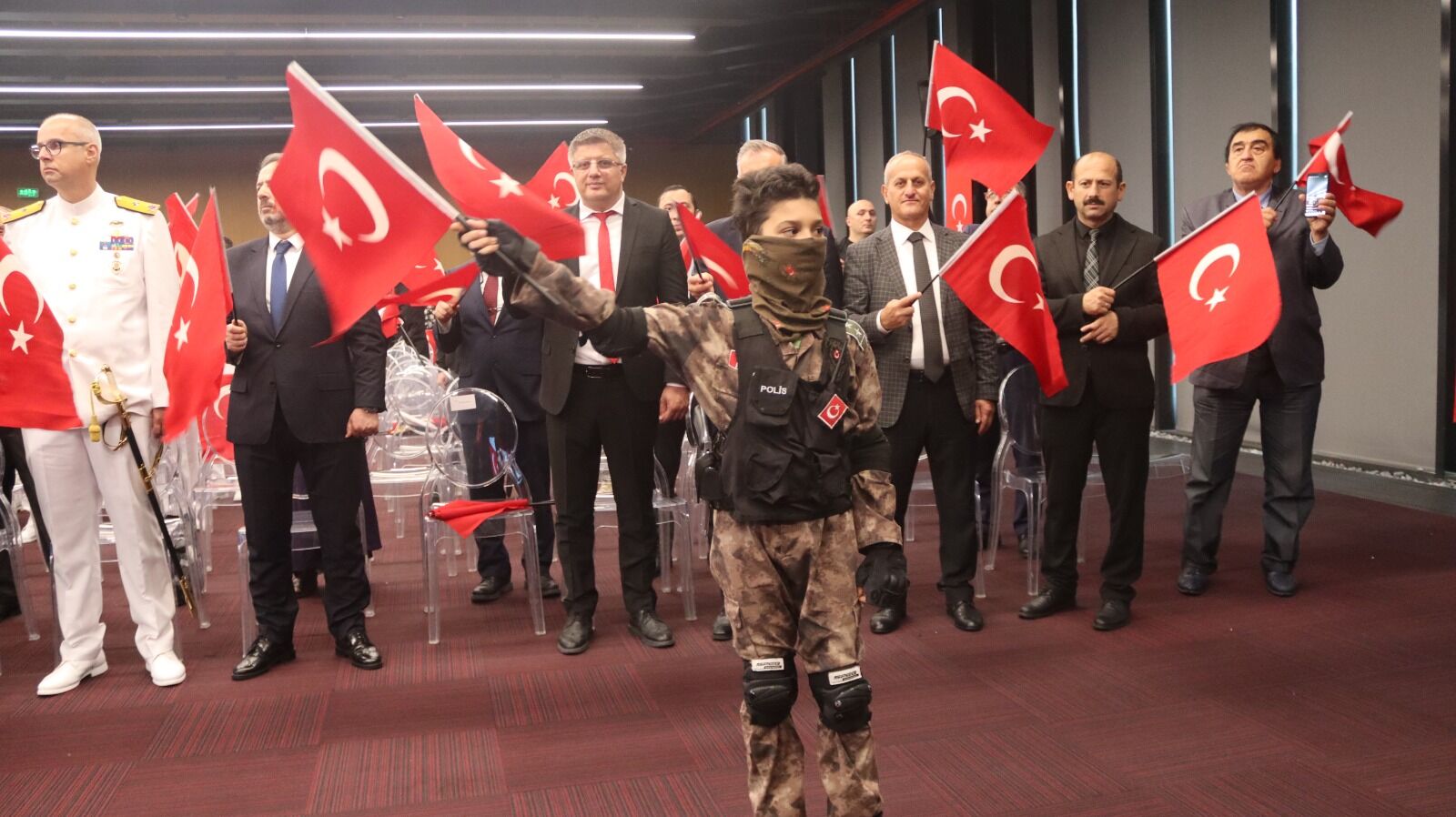 samsun haber: Samsun’da 30 Ağustos coşkusu yağmura rağmen sürdü