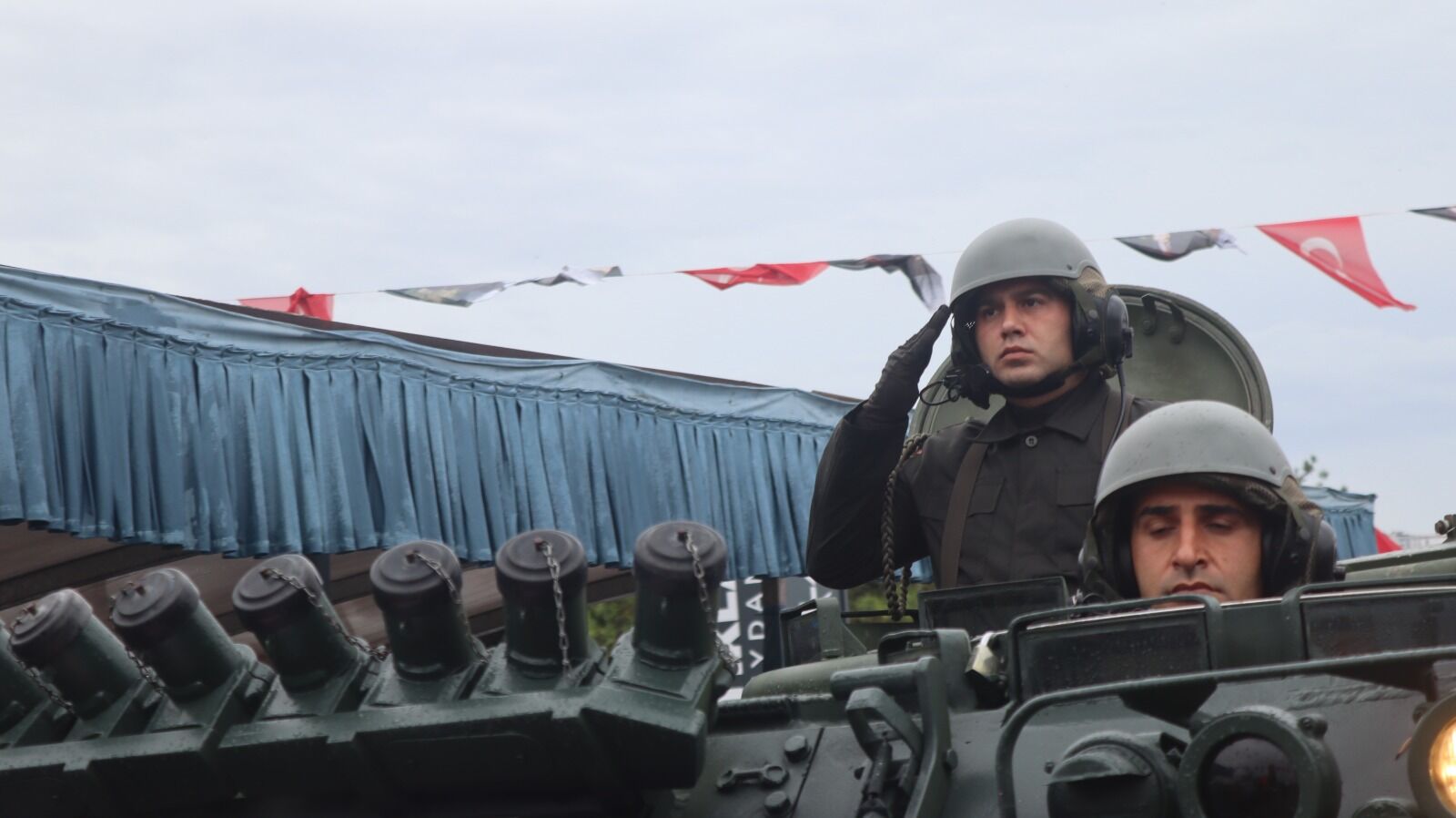 samsun haber: Samsun’da 30 Ağustos coşkusu yağmura rağmen sürdü