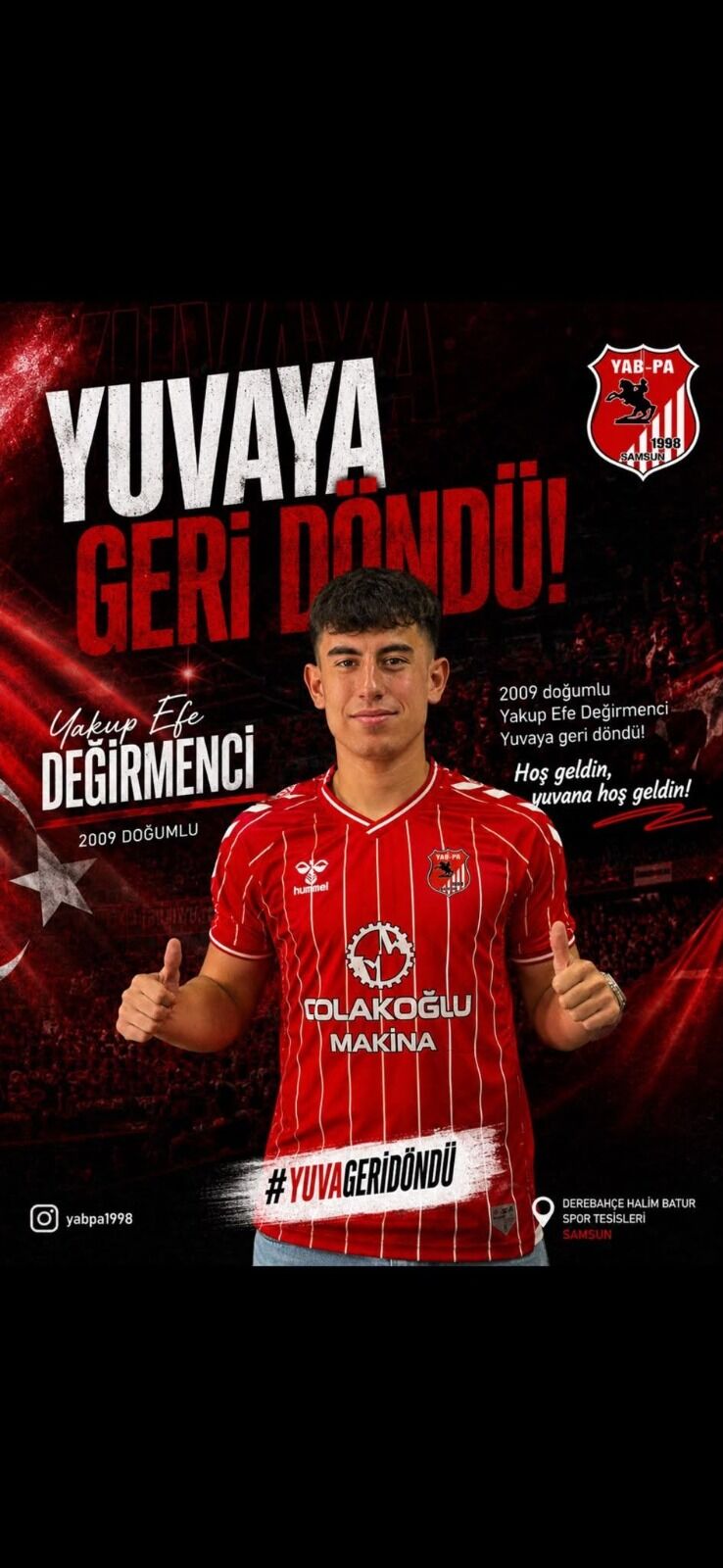 YAB-PA Spor'da iki imza birden