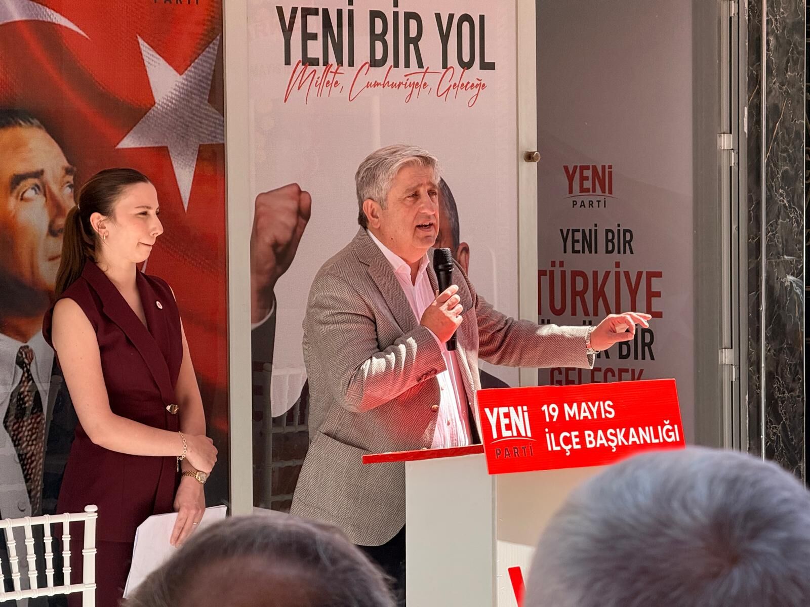 Samsun Haber. YENİ Parti Ondokuzmayıs İlçe Başkanlığı açıldı