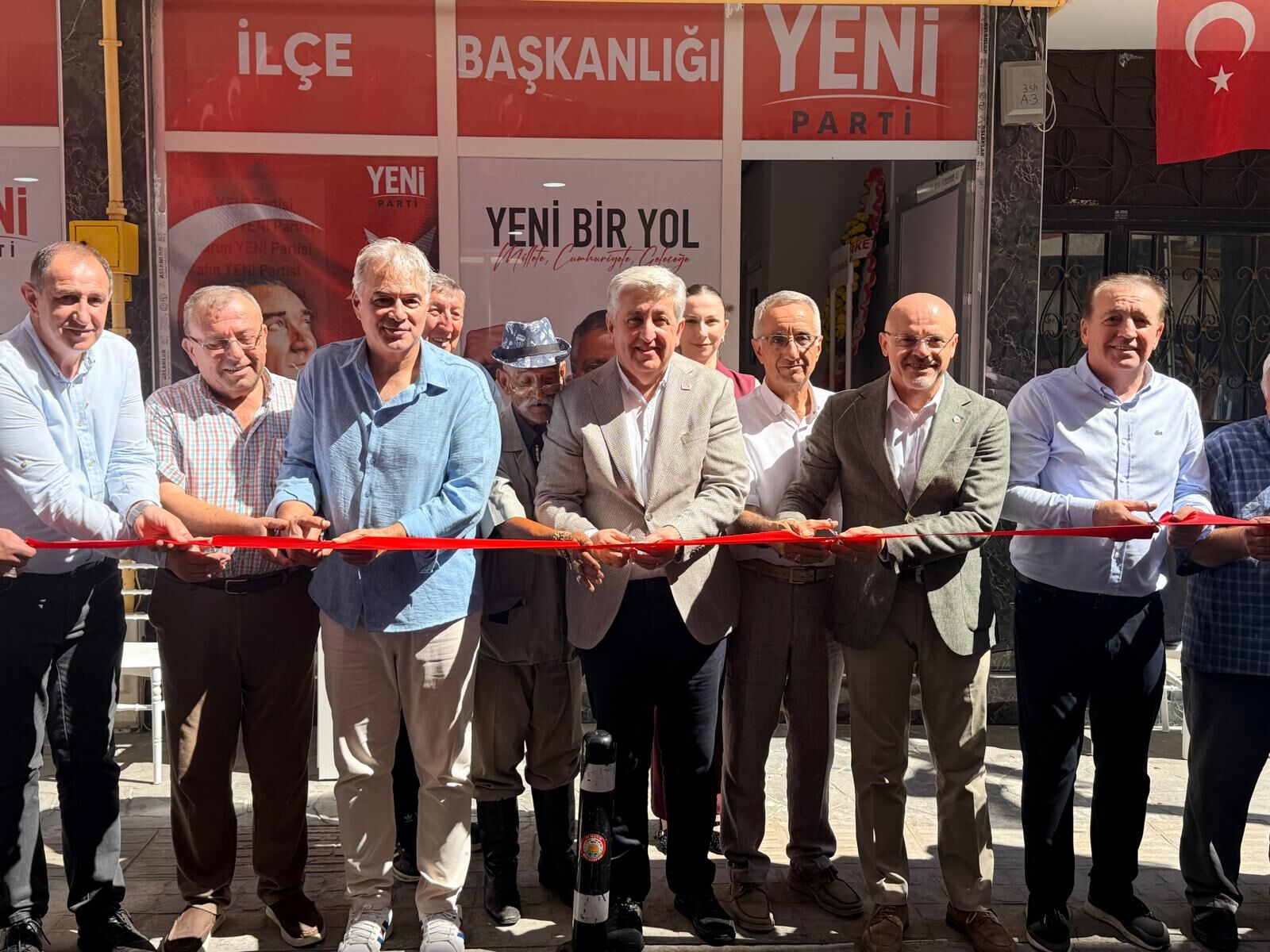 Samsun Haber. YENİ Parti Ondokuzmayıs İlçe Başkanlığı açıldı