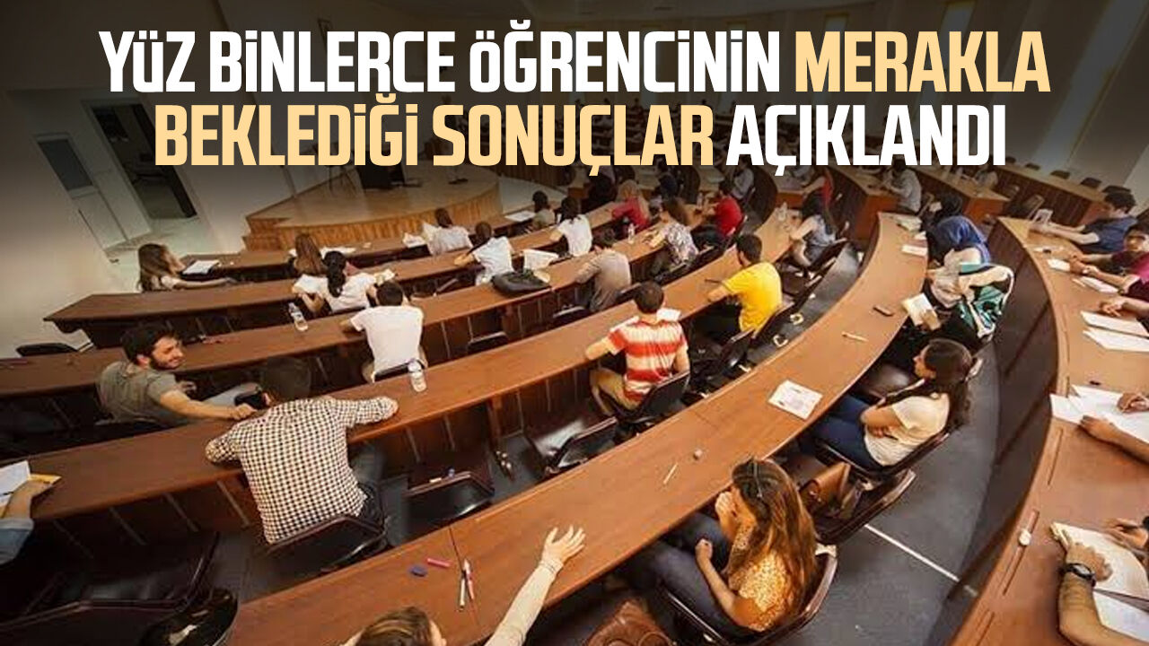 YKS sonuçları açıklandı: Üniversite kayıtları 24 Ağustos’ta başlıyor