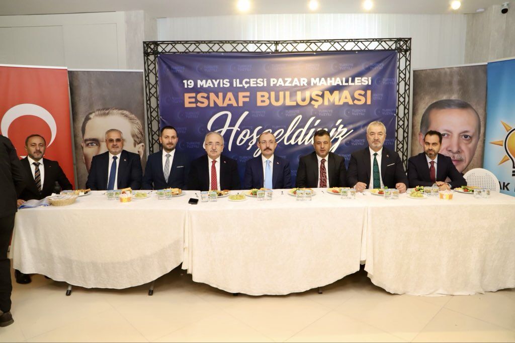 Samsun Haber. 19 Mayıs’ta esnaf buluşması: Dr. Mehmet Muş sahada