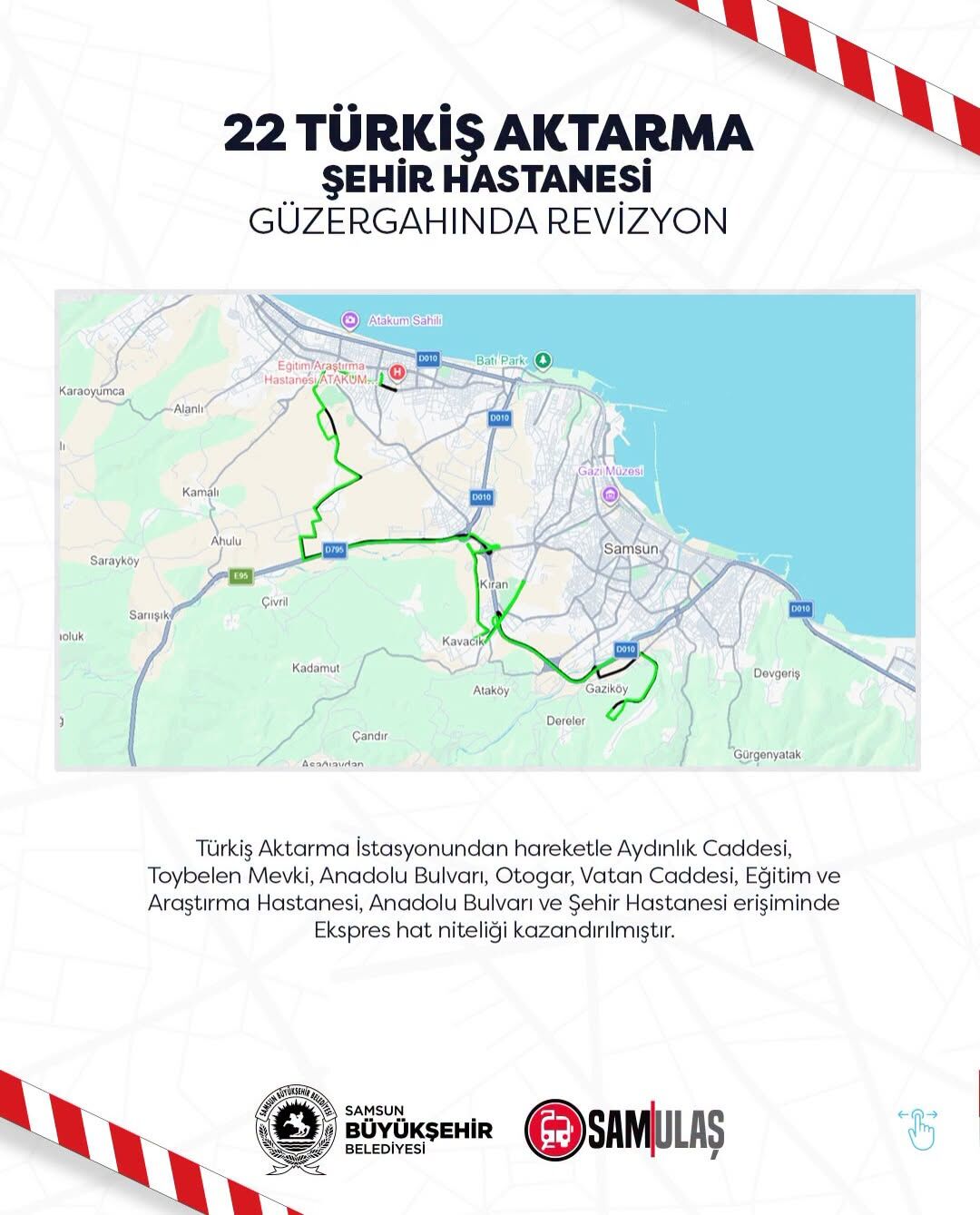 samsun haber: Samsun’da otobüs hatlarında yeni dönem! Bazı hatlar kaldırılıyor