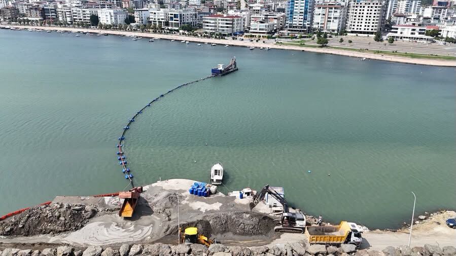 Samsun Haber: Samsun’un Kurupelit Marina’sında büyük temizlik başladı