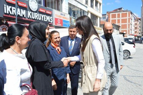 samsun haber: AK Partili Çiğdem Karaaslan'dan Havza'da kadın teşkilatına güçlü mesaj